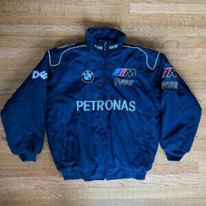 Formula 1 BMW Racing Jacket Men’s F1 Embroidered Retro Y2k Unisex